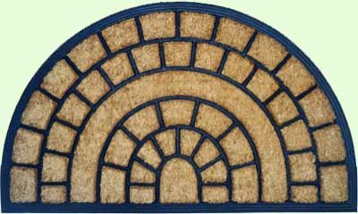 Rubber Backed Brush Mats (MCR 419)