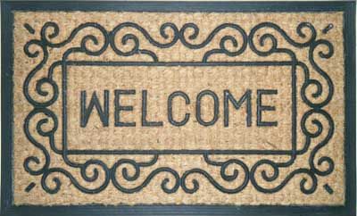 Rubber Backed Non Brush Mats (MCR 428)