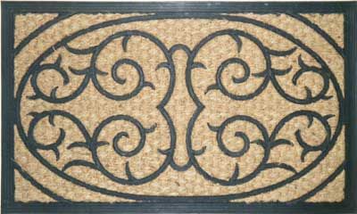 Rubber Backed Non Brush Mats (MCR 433)