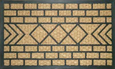 Rubber Backed Non Brush Mats (MCR 436)