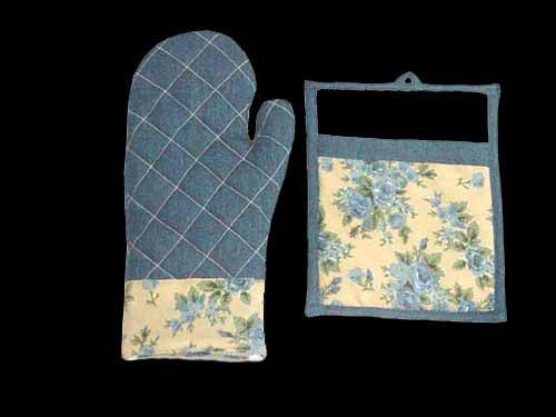 Kitchen Pot Holder & Glove Set 03