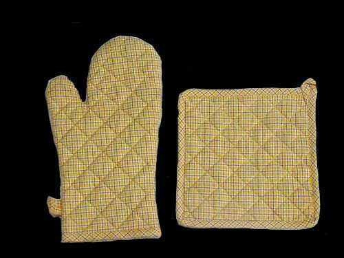 Kitchen Pot Holder & Glove Set 04