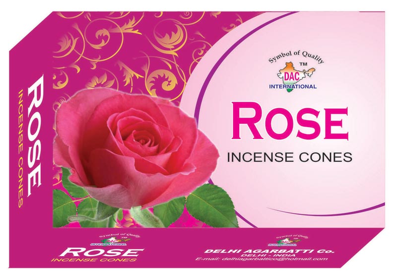 Rose Incense Cones