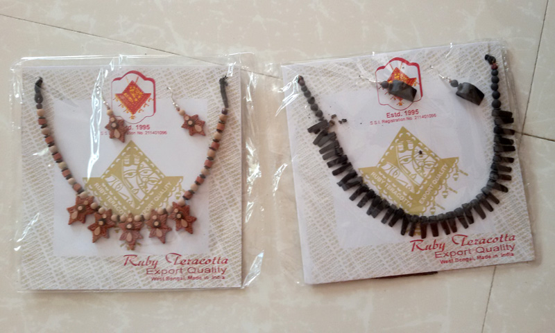 Terracotta Necklace Set