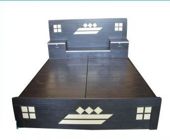 Laminated Wooden Bed 03