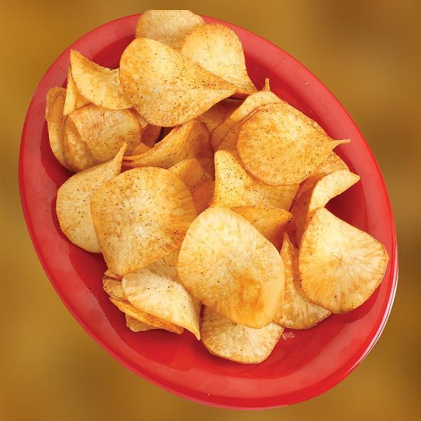 Hot Round Tapioca Chips