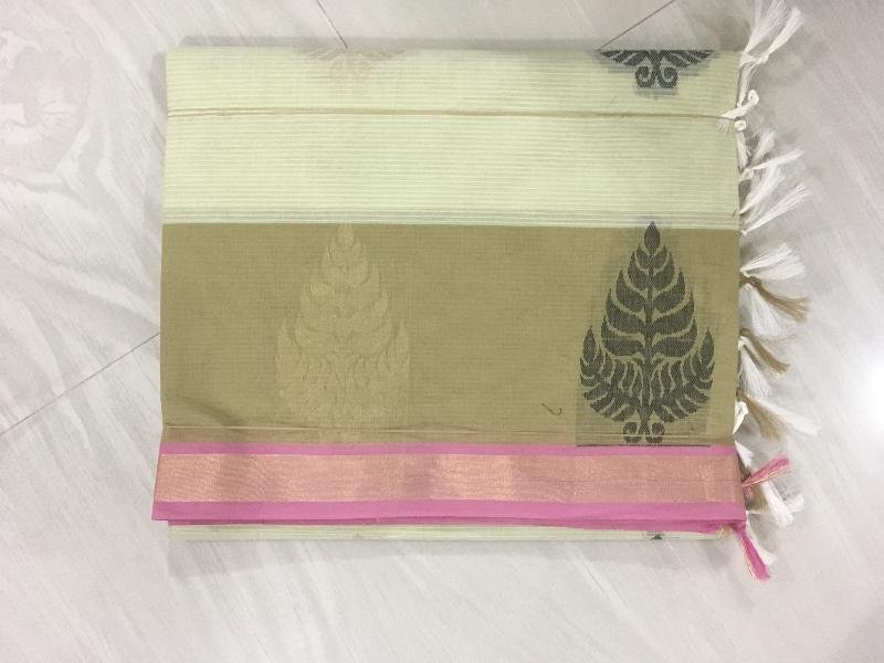 Handloom Cotton Fancy Saree 02