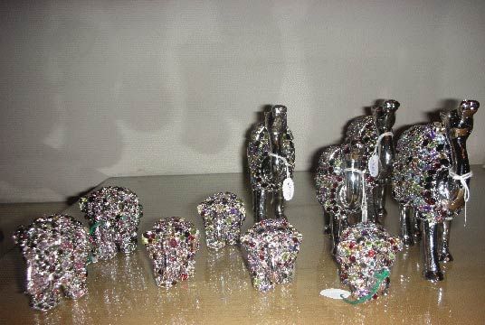 Antique Silver Animals