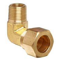 Compression 90 degree Male Elbow Connector