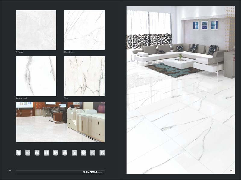 Full Polished Glazed Porcelain Tiles 600X600mm 06