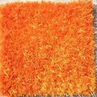 Orange Shaggy Carpet