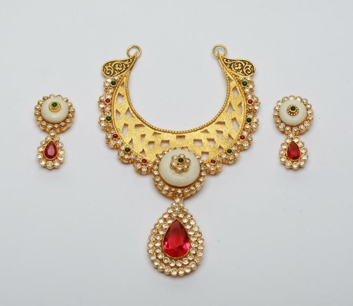 Designer Gold Necklace Set 02