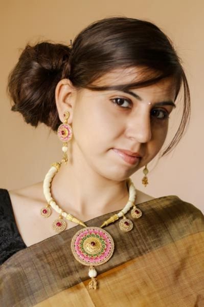 Designer Gold Necklace Set 04