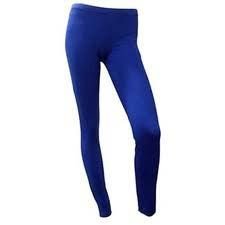 Ladies Blue Leggings