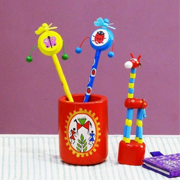 Wooden Pen Stands (KPHAF054)