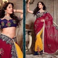 Embroidered Saree-04