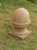 Sandstone Ball Shaped Finials 02