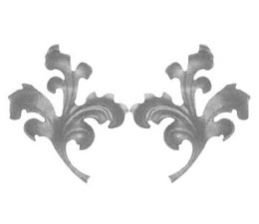 Cast Iron Leaves 04