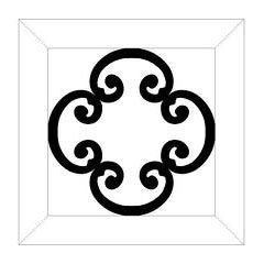 Mild Steel Rosette 04