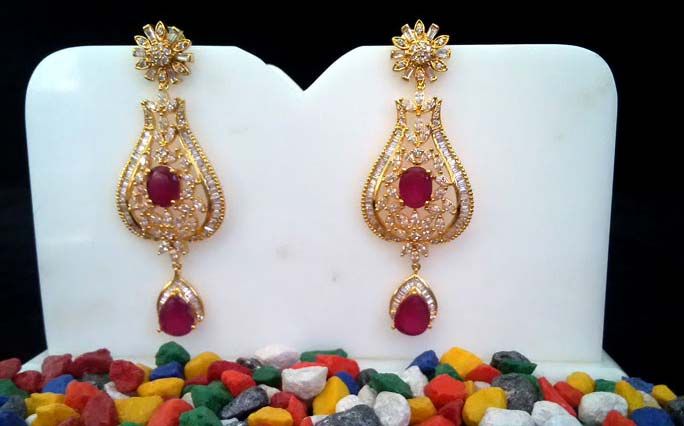 American Diamond Earrings 07