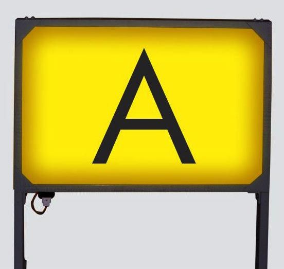 Ercon Frangible Taxi Way Sign