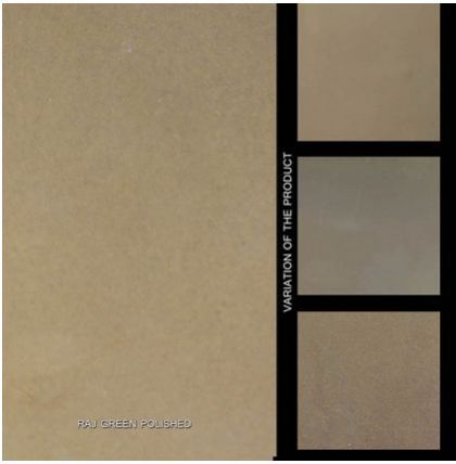 Polished Raj Green Sandstone Slabs 01