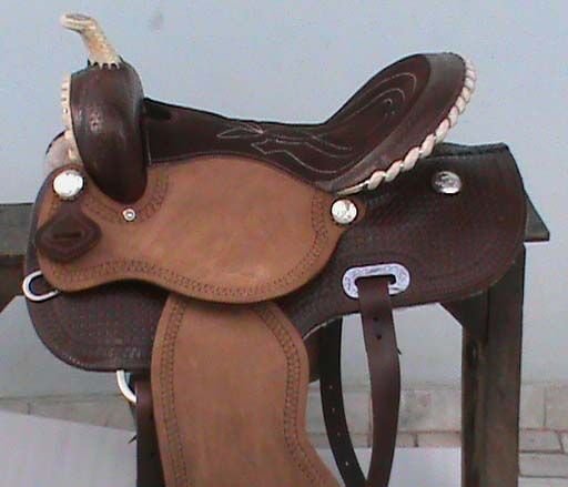Barrel Horse Saddle 02