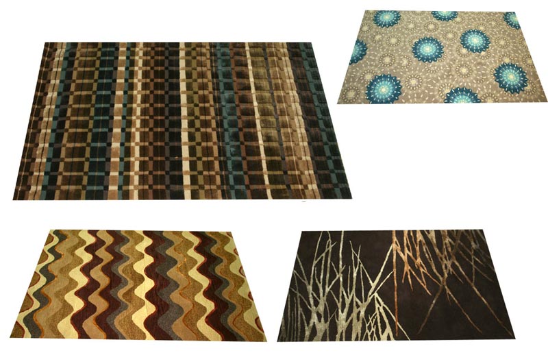 Modern contemporary Tufted carpets