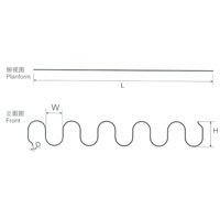 Straight Zig Zag Springs