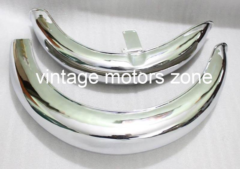 Vintage Motorcycle Mudguards