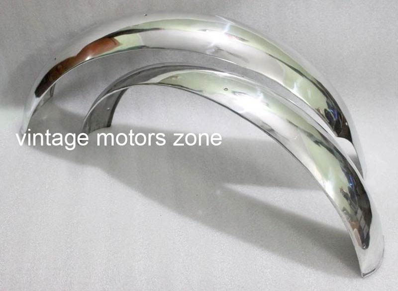 Vintage Motorcycle Mudguards