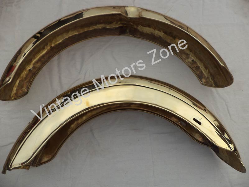 Vintage Motorcycle Mudguards
