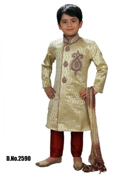 Boys Sherwani Suit (Code - 2590)