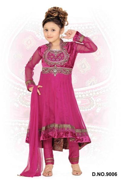 Girls Churidar Suit (Code -9006)