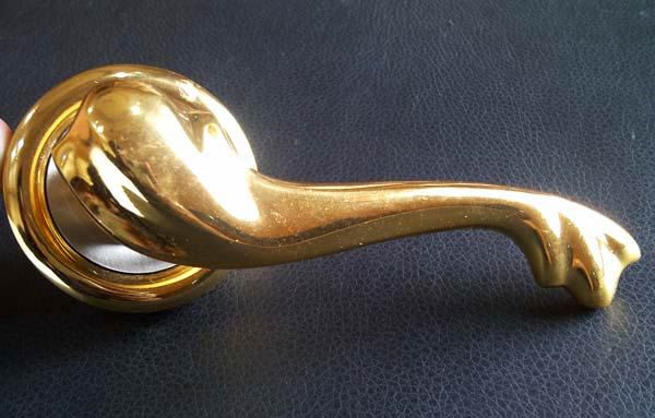 Brass Almirah Fish Handle