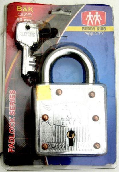 Solid Iron Padlock PD-413 (80mm)