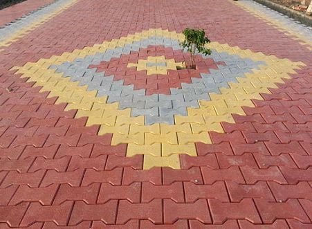 I-Shape Paver Interlocking Tiles 01