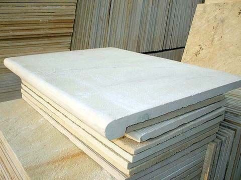 Gwalior Mint White Bullnose Half-Round