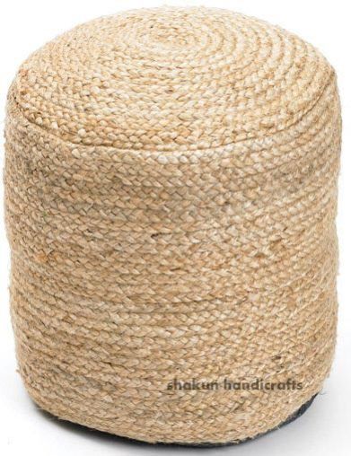 Jute Hemp Pouf (Item Code : POJH0632)