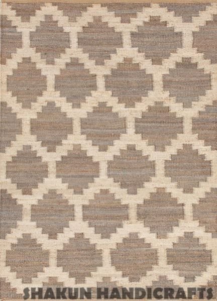 Jute Hemp Rug (Item Code : RUJH0058)