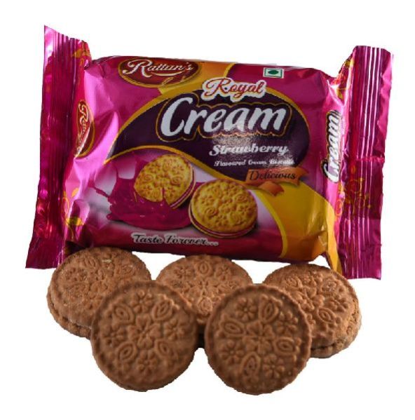 Royal Cream Strawberry Biscuits 03