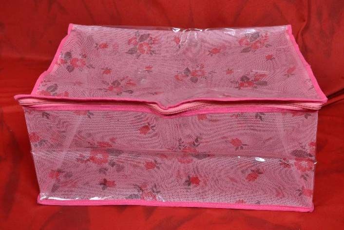 9'' Printed Net Saree Cover