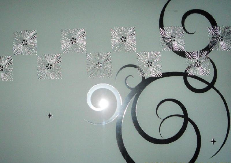 Frosted Acid Etched Glass