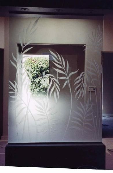 Solid Partition With Glass