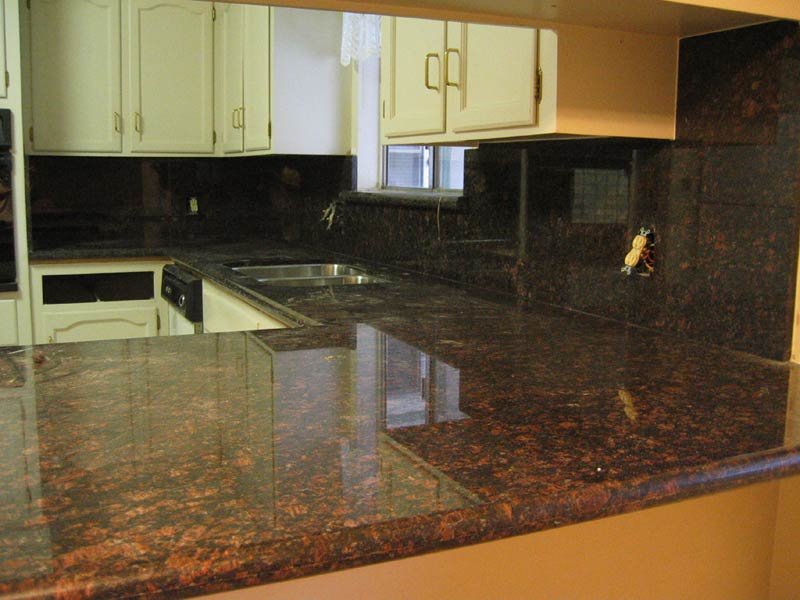 Tan Brown Granite Slab 05