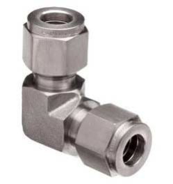 Double Ferrule Compression Tube Elbow