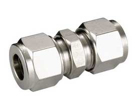 Double Ferrule Compression Tube Union