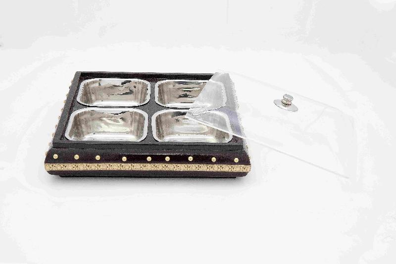 5pc Imperial Serving Bowl & Tray Set 02