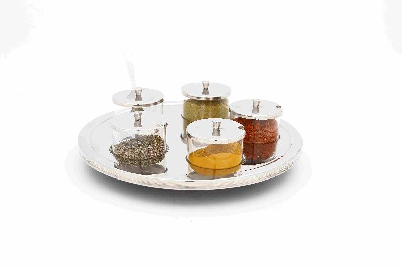 Stainless Steel Spice Box Set 01