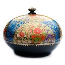 Paper Mache Powder Box